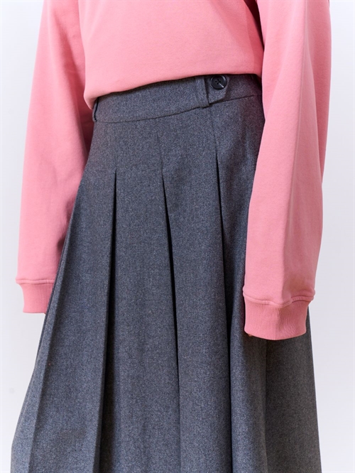 EDITED KALA SKIRT GREY MELANGE